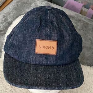 Nixon denim hat
